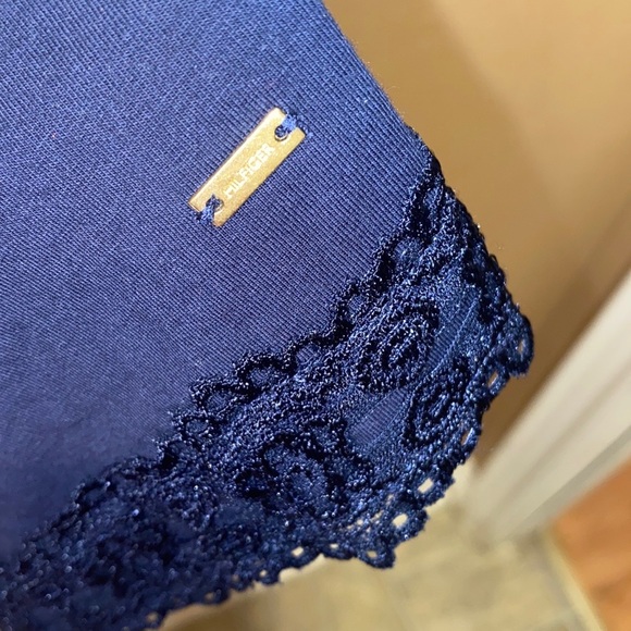 TOMMY HILFIGER Lace Trim Tank Top NWT - Picture 3 of 7